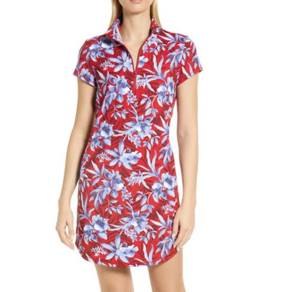 Tommy Bahama Aubrey Floral Flirtini Sheath Dress Size Small - Picture 2 of 5